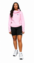 DKX Women Crossed Neck Hoodie