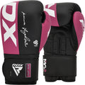RDX F4 Boxing Sparring Gloves 10oz - Pink/Black