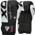 RDX F4 Boxing Sparring Gloves 16oz - White/Black